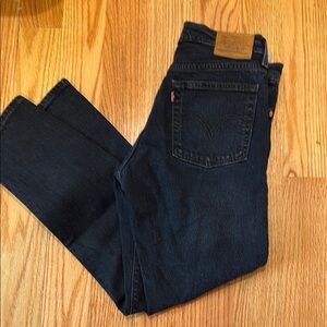 Levi’s Wedgie - black, size 25